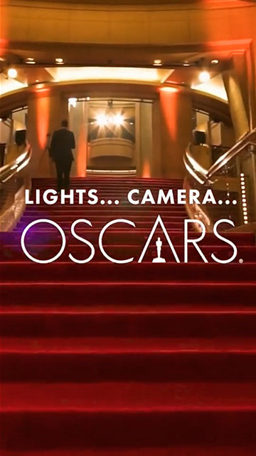 2019 Academy Awards Red Carpet IGTV Vertical 9:16 Cinematography